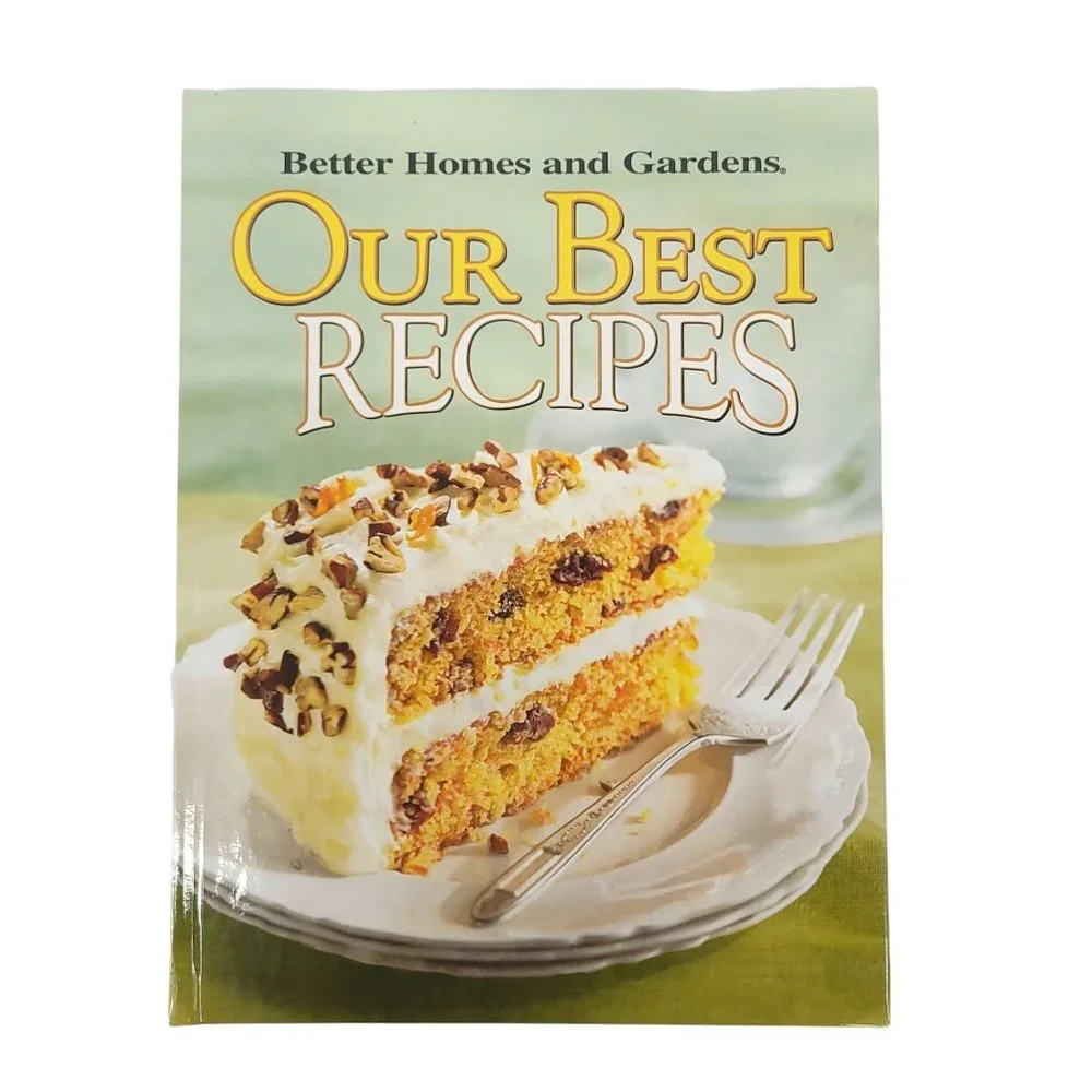 Better Homes And Gardens Our Best Recipes 2003 Hardcover Cookbook
